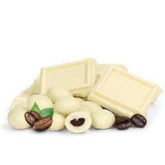 White Chocolate Espresso Beans,  3 Lbs Jumbo Reusable