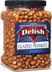 Glazed Peanuts, 40 Oz Jumbo Reusable Container (Jar)