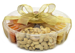 asorted Fruit & Nut 4-Section Gifttray