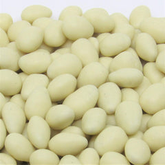 White Milk Chocolate Coated Almond