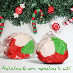 Christmas Peppermint Taffy Chews