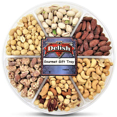 Fancy Nut Variety 6-Section Gift Tray