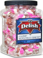 Neapolitan Ice Cream Taffy Chews 18 Oz Jumbo Jar