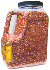 Dried Crushed Chilies Red Pepper Flakes – 4 LB Gallon Size Jug