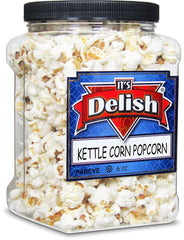 Kettle Corn Popcorn  6 Oz Jumbo Container