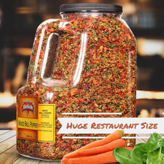 Red & Green Bell Peppers Mix- (3 lbs) Gallon Size Jug