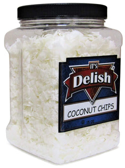 Coconut Chips  Unsweetened 15 Oz Jumbo  Jar
