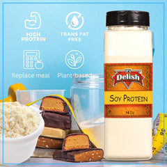 Soy Protein Powder 14 OZ Large Jar