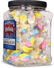 Marshmallow Style Taffy Chews, 18 Oz Jumbo Container