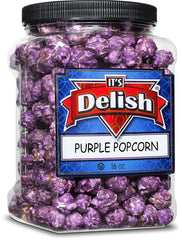 Purple Grape Flavored Popcorn   16 Oz Jumbo Container