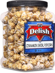 Cinnamon Swirl Popcorn , 16 Oz (1 Lb) Jumbo Container