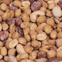 BBQ Honey Roasted Mixed Nuts, 2.5 LBS Jumbo Container