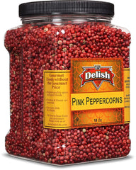 Whole Pink Peppercorns, 18 OZ Jumbo  Container