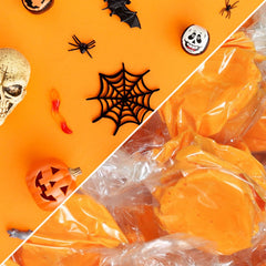 Halloween Orange Cream Taffy Chews