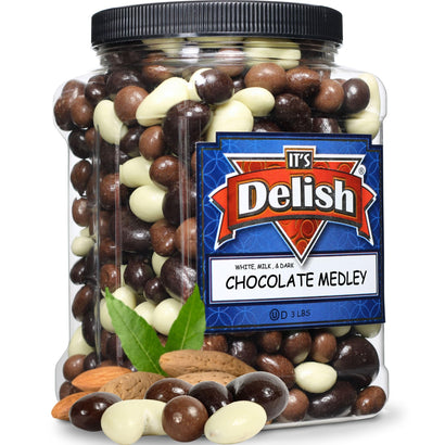 Chocolate Bridge Mix Medley 3 LBS Jumbo Container