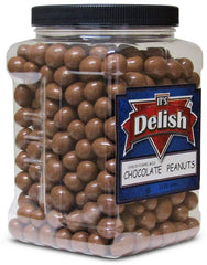 MILK CHOCOLATE COVERED PEANUTS – 3LBS | Jumbo Jar