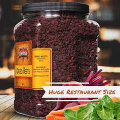 Dried Chopped Beets, 26 OZ Jumbo Container