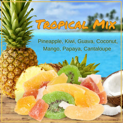 Tropical Deluxe Dried Mixed Fruit - 40 OZ Jumbo Container