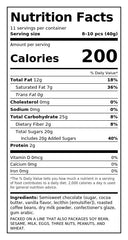 Gourmet Chocolate  Espresso Beans Medley   3 LBS Jumbo