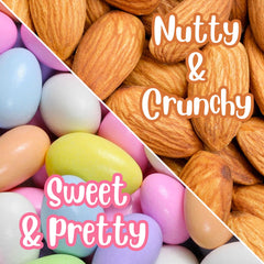 Assorted Jordan Almonds, 3.5 lbs Jumbo Container | Pastel Colors