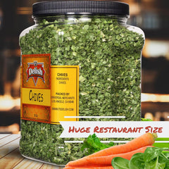 DRIED CHIVES, 5 OZ | JUMBO REUSABLE CONTAINER