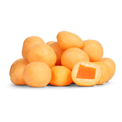 Yogurt Covered Dried Papaya Dices, 3 LBS Jumbo Container