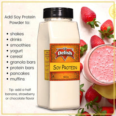Soy Protein Powder 14 OZ Large Jar