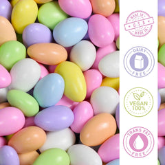 Assorted Jordan Almonds, 3.5 lbs Jumbo Container | Pastel Colors