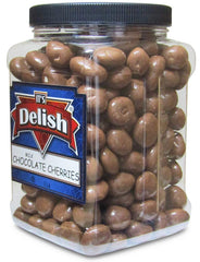 Milk Chocolate Covered Cherries | 3 lbs Jumbo Reusable Container