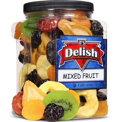Mixed Fruit with Prunes 2 lbs  Jumbo Container Jar
