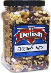 Energy Mix Fruit and Nut Trail Mix  – 2.5 lbs (40 Oz) Jumbo  Jar