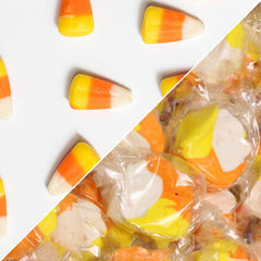 Candy Corn Style Taffy Chews