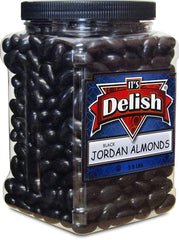 Black Jordan Almonds, 3.5 lbs Jumbo Container