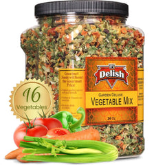 Garden Deluxe Vegetable Soup Mix  24 OZ Jumbo Container