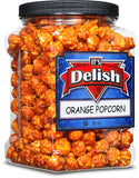 Orange  Popcorn  16 Oz Jumbo Container