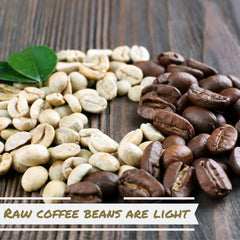 Gourmet Raw Unroasted Whole Coffee Beans by It's Delish,