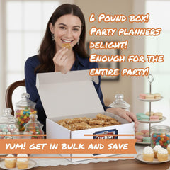 Gourmet Almond Brittle  6 LBS Bulk Box