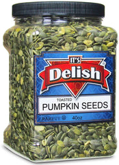 Toasted Pumpkin Seeds – 40 OZ JUMBO  Jar