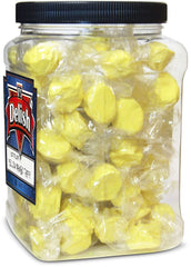 Yellow Mango Taffy Chews  18 Oz Jumbo Jar