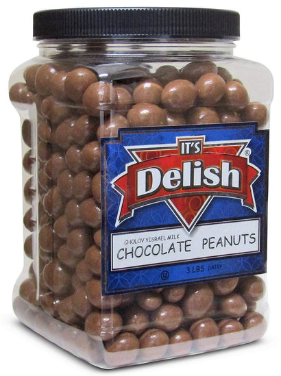 MILK CHOCOLATE  PEANUTS  3LBS  Jumbo Jar
