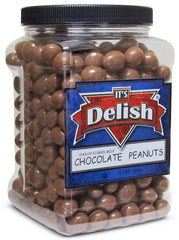 MILK CHOCOLATE COVERED PEANUTS – 3LBS | Jumbo Jar