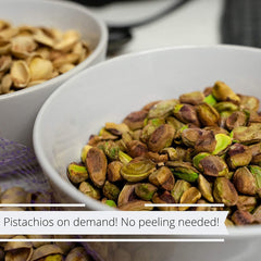 California Roasted Salted Shelled Pistachio Kernels, No Shell Pistachios