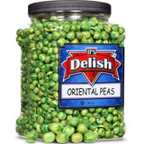 Roasted Salted Green Peas Snack 26 OZ Jumbo Container
