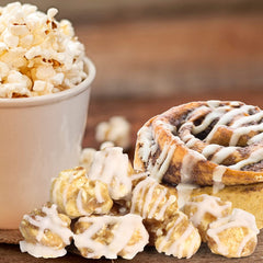 Cinnamon Swirl Popcorn , 16 Oz (1 Lb) Jumbo Container