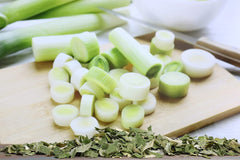 Chopped Leek Flakes, Green & White