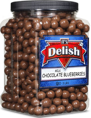 Milk Chocolate   Blueberries  , 3 LBS Jumbo Jar