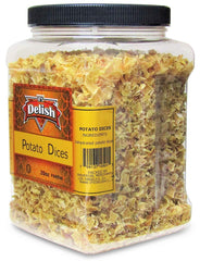 Dehydrated Potato Dices – 20 Oz Jumbo Reusable Container