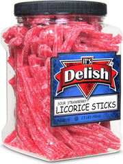 Sweet & Sour Strawberry Licorice Sticks