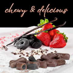 Chocolate Covered Black Licorice Bits