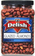 Glazed Almonds, 40 Oz Jumbo Reusable Container (Jar)